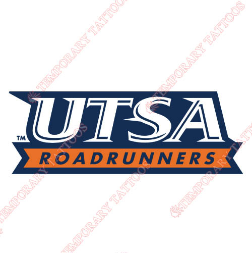 Texas SA Roadrunners Customize Temporary Tattoos Stickers NO.6532